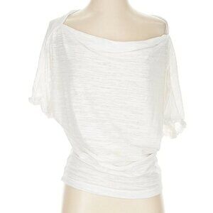 We the free white scoop neck off shoulder top XS